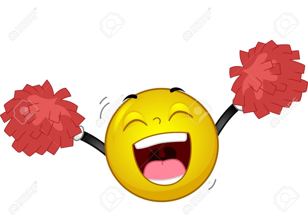 54949275-Mascot-Illustration-of-a-Happy-Smiley-Cheers-while-handling-Pompoms-Stock-Photo.jpg