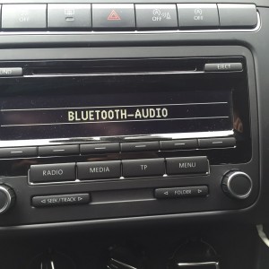 Bluetooth Audio optie in Media selectie